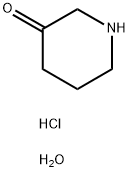 Piperidin-3-one-hydrochloride Hydrate Struktur