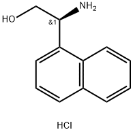 (S)-2-Amino-2-(naphthalen-1-yl)ethanol hydrochloride Struktur