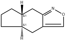 4H-Indeno[5,6-c]isoxazole,4a-alpha-,5,6,7,7a-bta-,8-hexahydro-(8CI) Struktur