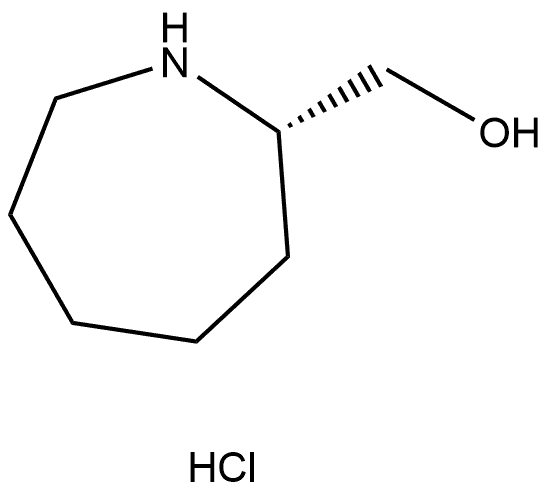 [(2S)-azepan-2-yl]methanol hydrochloride Struktur