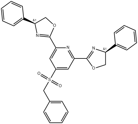 benzyl-(S)-4-phenyl- SUF-PYBOX Struktur