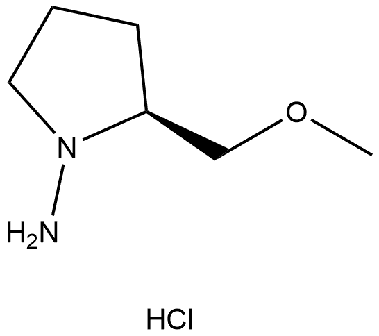 (S)-1-Amino-2-(methoxymethyl)pyrrolidine hydropyridine Struktur