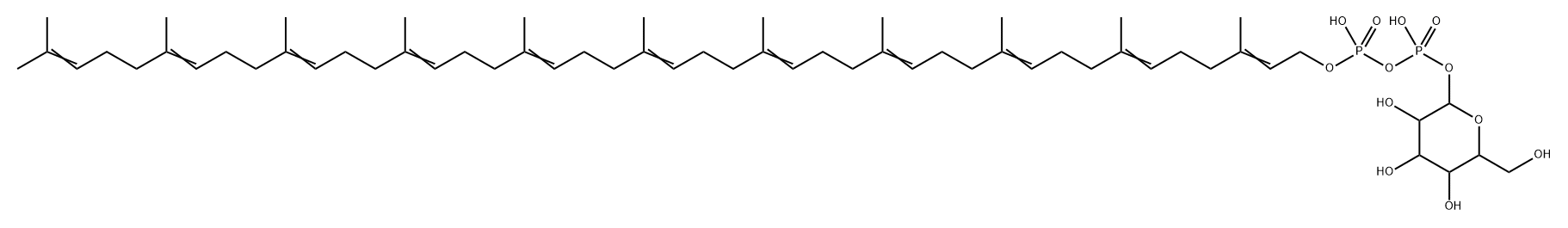 ficaprenyl galactosyl diphosphate Struktur