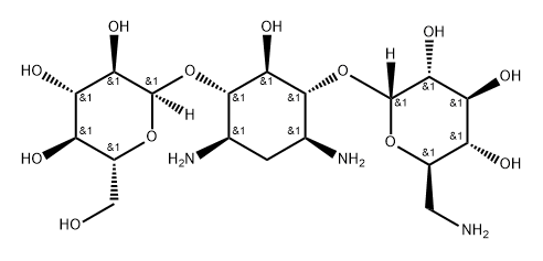 Kanamycin D Struktur