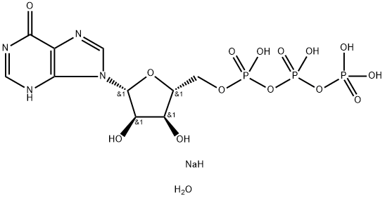 INOSINE 5'-TRIPHOSPHATE, TRISODIUM SALT HYDRATE, 97 Struktur