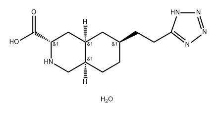 Tezampanel hydrate Struktur