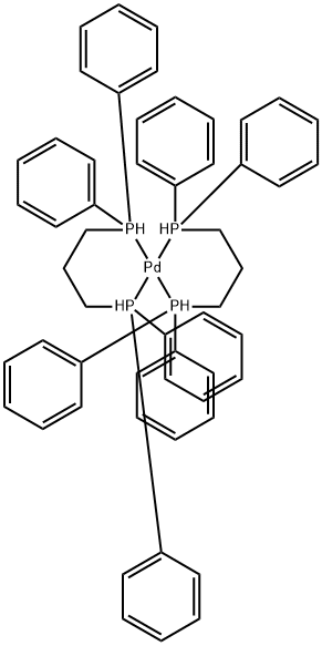 Palladium, bis[1,1'-(1,3-propanediyl)bis[1,1-diphenylphosphine-κP]]-, (T-4)-