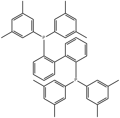 Phosphine, 1,1'-[[1,1'-biphenyl]-2,2'-diyl]bis[1,1-bis(3,5-dimethylphenyl)- Struktur