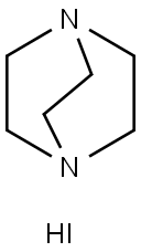 1,4-Diazabicyclo[2,2,2]octane-1,4-diium iodide Struktur