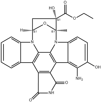 Indocarbazostatin B Struktur