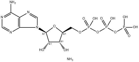 ADENOSINE 5-TRIPHOSPHATE (ATP) Struktur