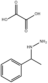 Hydrazine, (1-phenylethyl)-, ethanedioate (1:1) Struktur