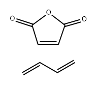 2,5-Furandione, polymer with 1,3-butadiene, ammonium salt Struktur