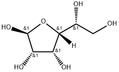 α-D-Mannofuranose Struktur