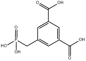 5-(phosphonomethyl)isophthalic acid Struktur