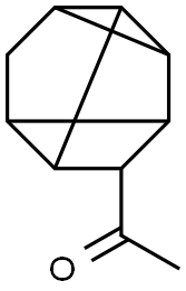 Ethanone, 1-tetracyclo[3.3.0.02,8.03,6]oct-4-yl-, stereoisomer (9CI) Struktur