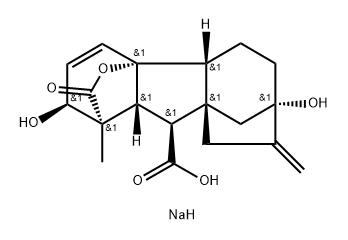 SODIUMGIBBERELLATE Struktur