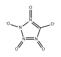 2H-Tetrazole-2,5-diol, 1,3,4-trioxide, ion(2-) (9CI) Struktur