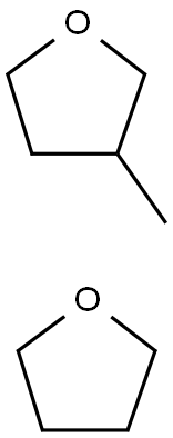 Tetrahydro-3-methylfuran polymer with tetrahydrofuran Struktur