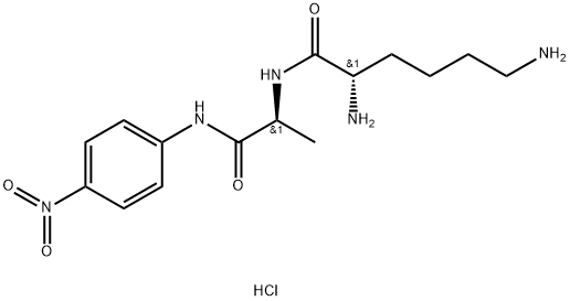 H-Lys-Ala-pNA Struktur