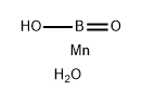 Boric acid (HBO2), manganese(2+) salt, trihydrate Struktur