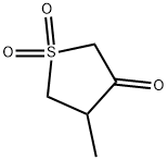 3(2H)-Thiophenone, dihydro-4-methyl-, 1,1-dioxide Struktur