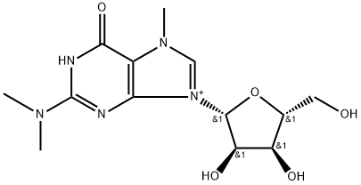 N(2),N(2),7-trimethylguanosine Struktur