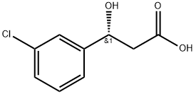 Benzenepropanoic acid, 3-chloro-β-hydroxy-, (βR)- Struktur