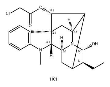 Lorajmine hydrochloride Struktur