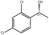 Benzenemethanol, 2,4-dichloro-α-methyl-, (αR)- Struktur