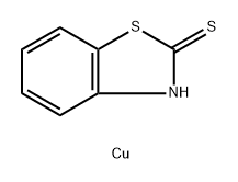 benzothiazole-2(3H)-thione, copper salt (2+) Struktur