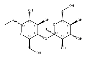 α-D-Glucopyranoside, methyl 4-O-α-D-glucopyranosyl- Struktur