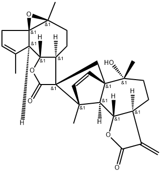 Artemyriantholide D Struktur