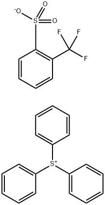 triphenylsulfanium 2-(trifluoromethyl)benzene-1-sulfonate