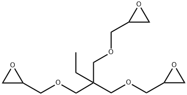 1,1,1-Trimethylolpropane polyglycidyl ether Struktur