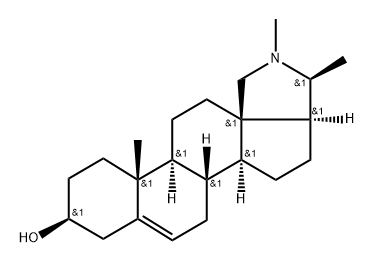 Con-5-enin-3-ol, (3β)- Struktur