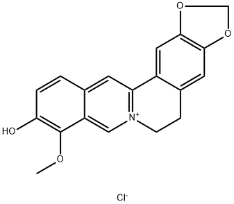 Thalifendine Chloride Struktur