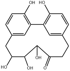 Carpinontriol B Struktur