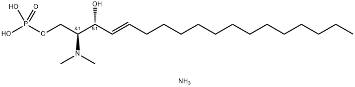 Dimethyl Sphingosine-1-Phosphate (d18:1) Struktur