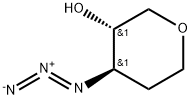 threo-Pentitol, 1,5-anhydro-3-azido-2,3-dideoxy- Struktur