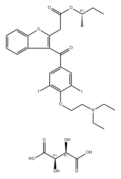 Budiodarone Struktur