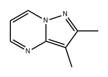 2,3-dimethylpyrazolo[1,5-a]pyrimidine Struktur