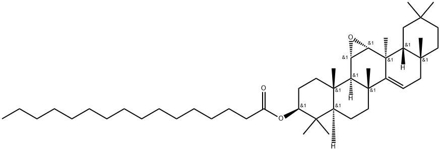 11α,12α-Oxidotaraxerol palMitate Struktur