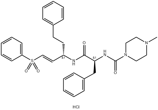 K777 Hydrochloride Struktur