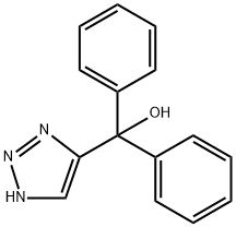 1H-1,2,3-Triazole-5-methanol, α,α-diphenyl- Struktur