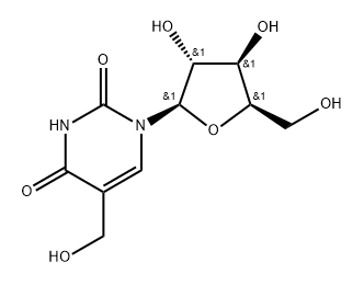 5-Hydroxymethyl xylouridine Struktur