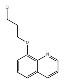 Quinoline, 8-(3-chloropropoxy)- Struktur