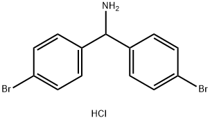 Methylamine, 1,1-bis(p-bromophenyl)-, hydrochloride (7CI,8CI) Struktur