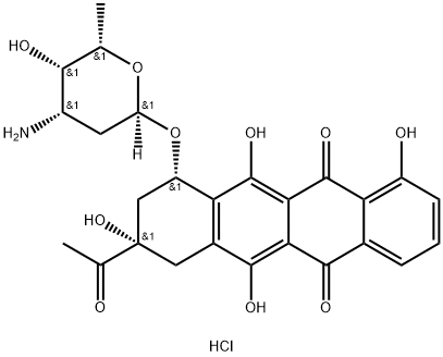 Carubicin Struktur