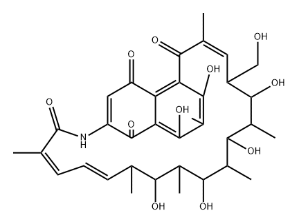 Rifamycin W Struktur